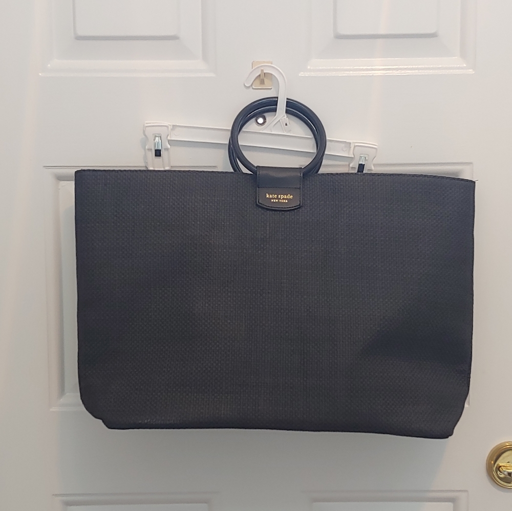 NWT Kate Spade Large bag black with circle detail